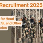 BSF Recruitment 2025: Apply for Head Constable, SI, and Other Roles – Salary, Eligibility, and Dates
