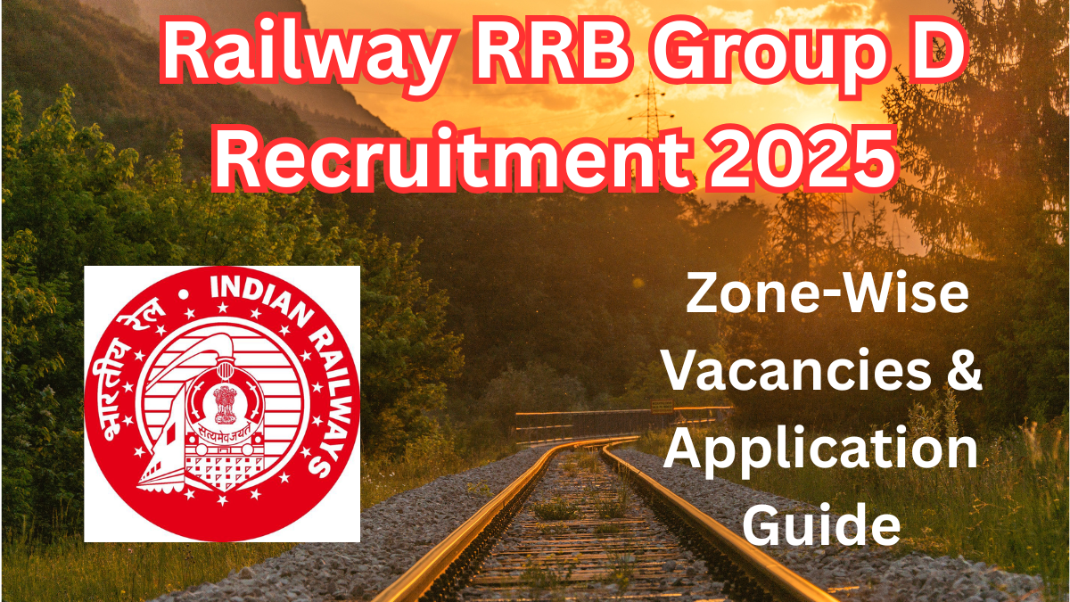 Railway RRB Group D Recruitment 2025 - Zone-Wise Vacancies & Application Guide