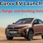 Tata Curvv EV Launch 2025 – Price, Range, and Booking Details