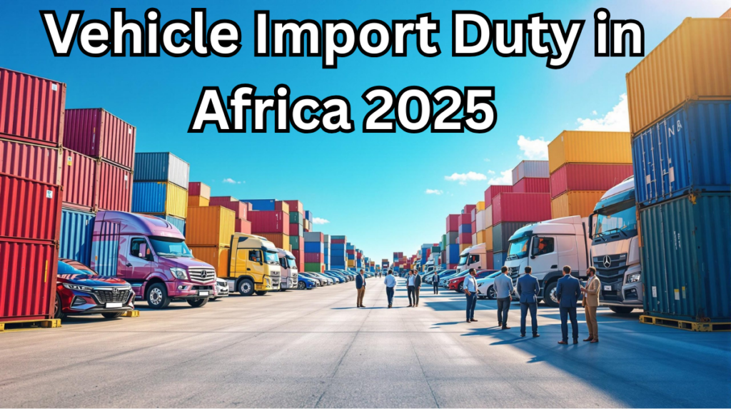 Vehicle Import Duty in Africa 2025 – What Car Buyers Should Know