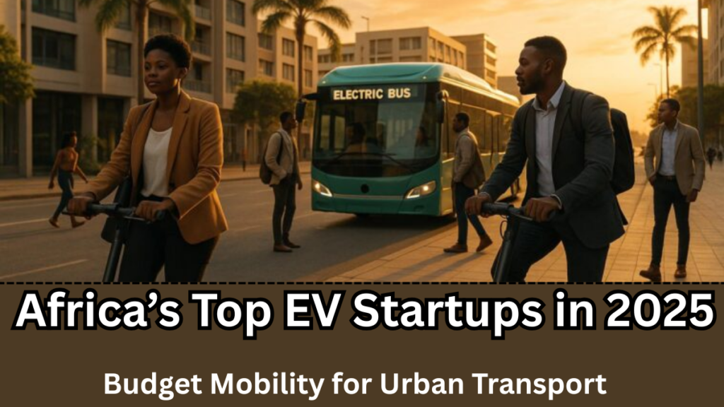 Africa’s Top EV Startups in 2025 – Budget Mobility for Urban Transport