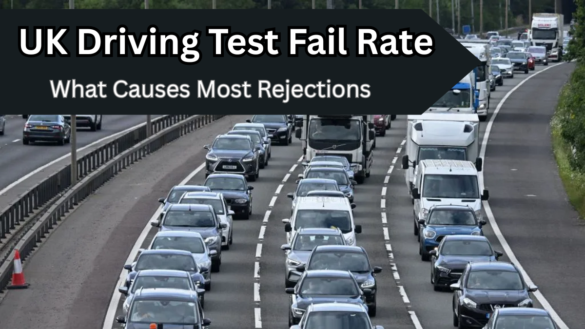 UK Driving Test Fail Rate 2025 – What Causes Most Rejections?