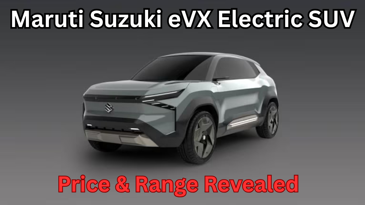Maruti Suzuki eVX Electric SUV Launching in 2025 – Price & Range Revealed