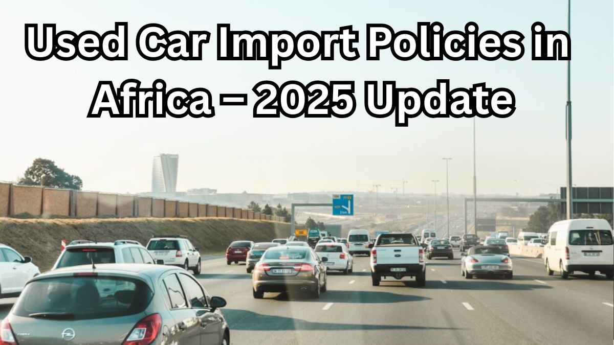 Used Car Import Policies in Africa – 2025 Update