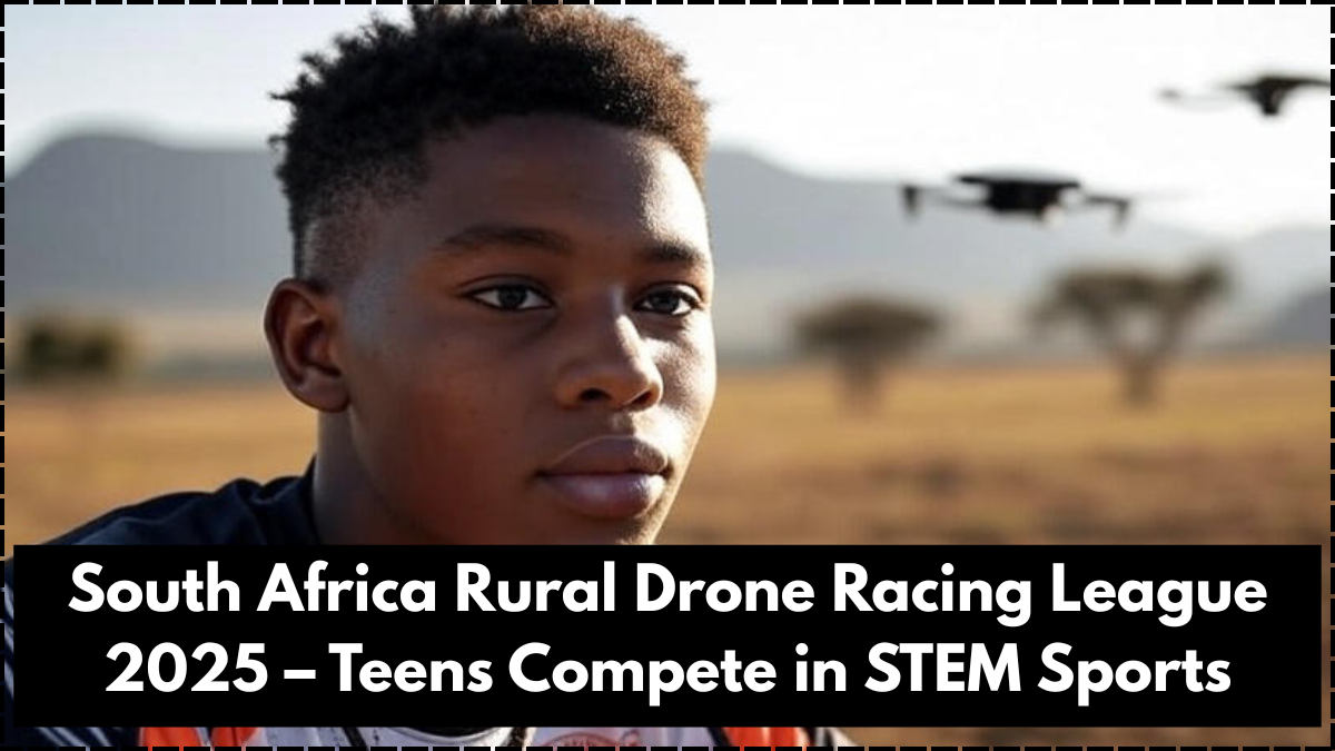 South Africa Rural Drone Racing League 2025 – Teens Compete in STEM Sports