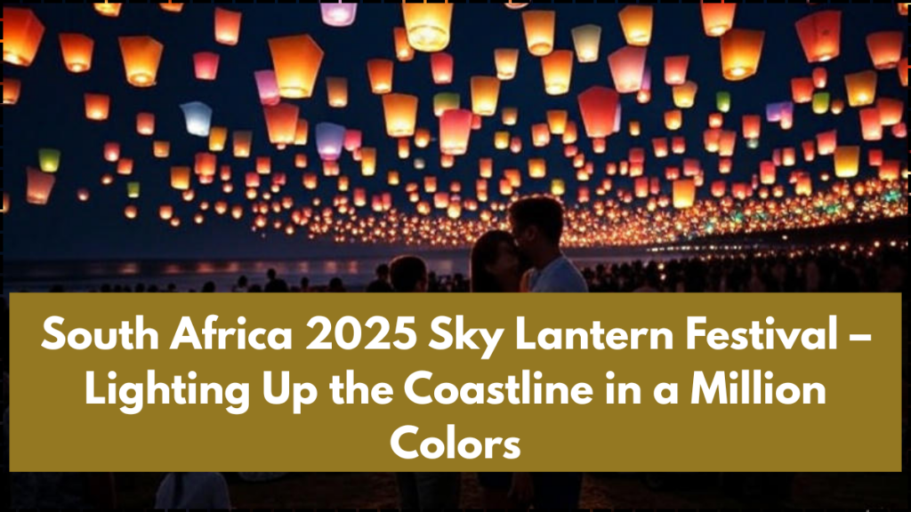 South Africa 2025 Sky Lantern Festival – Lighting Up the Coastline in a Million Colors