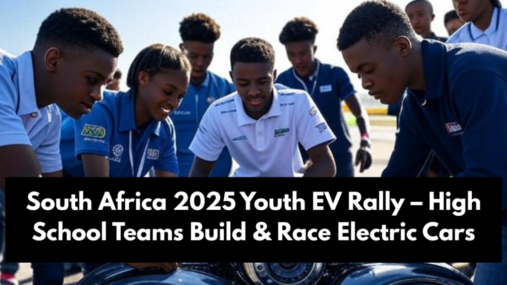 South Africa 2025 Youth EV Rally – High School Teams Build & Race Electric Cars