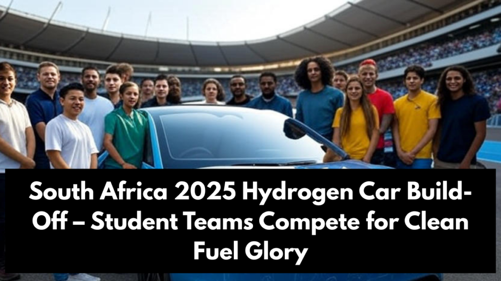 South Africa 2025 Hydrogen Car Build-Off – Student Teams Compete for Clean Fuel Glory