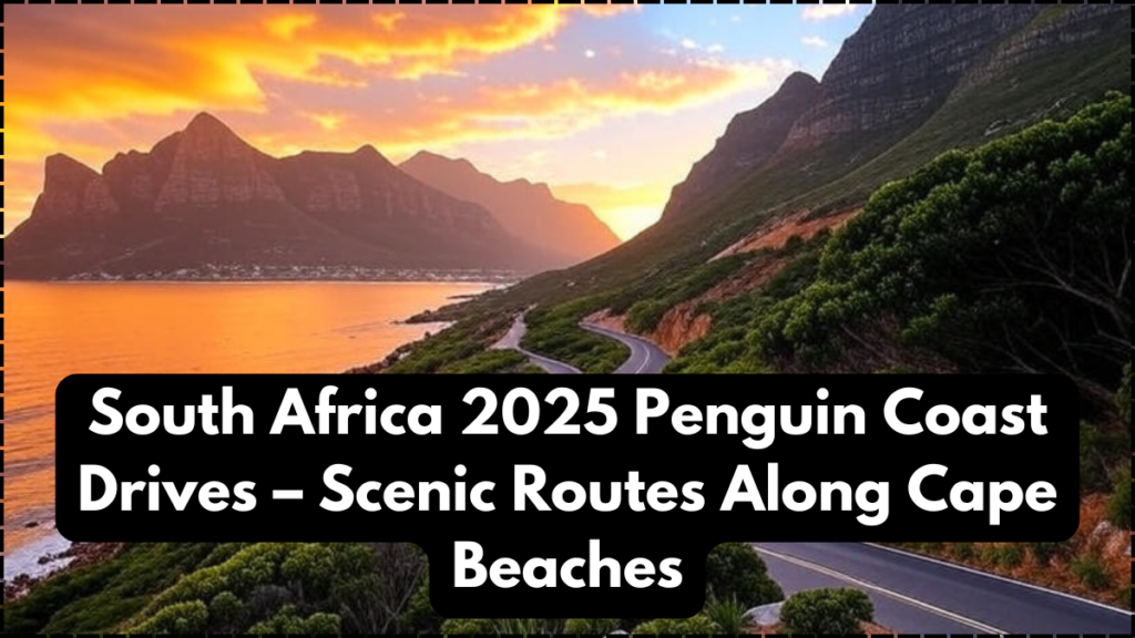 South Africa 2025 Penguin Coast Drives – Scenic Routes Along Cape Beaches