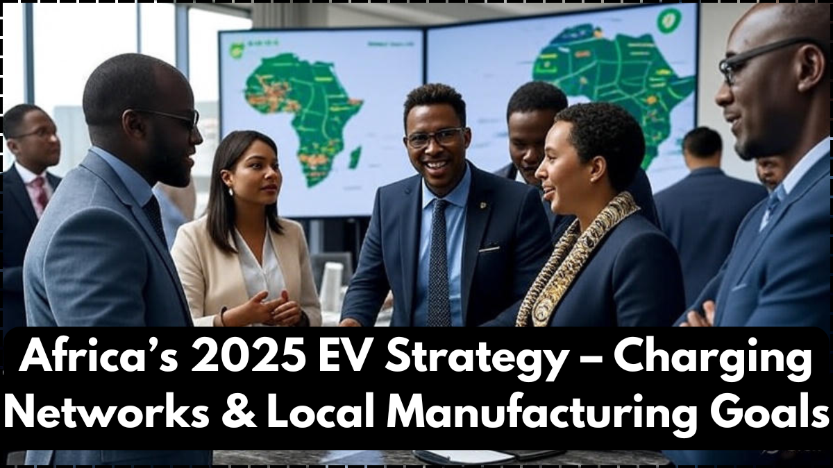 Africa’s 2025 EV Strategy – Charging Networks & Local Manufacturing Goals