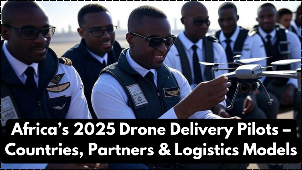 Africa’s 2025 Drone Delivery Pilots – Countries, Partners & Logistics Models