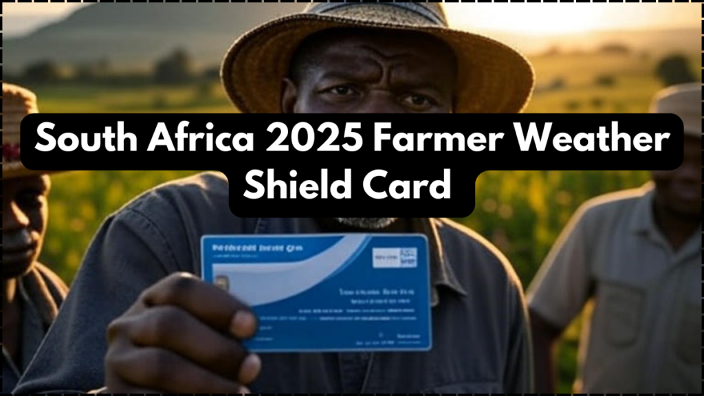 South Africa 2025 Farmer Weather Shield Card – Instant Alerts for Extreme Conditions
