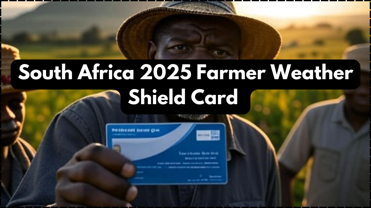 South Africa 2025 Farmer Weather Shield Card – Instant Alerts for Extreme Conditions