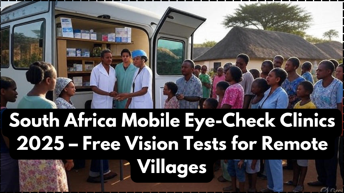 South Africa Mobile Eye-Check Clinics 2025 – Free Vision Tests for Remote Villages