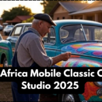 South Africa Mobile Classic Car Art Studio 2025 – Painting Vehicle Murals in Rural Towns