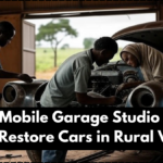 Kenya Mobile Garage Studio 2025 – Artists Restore Cars in Rural Villages