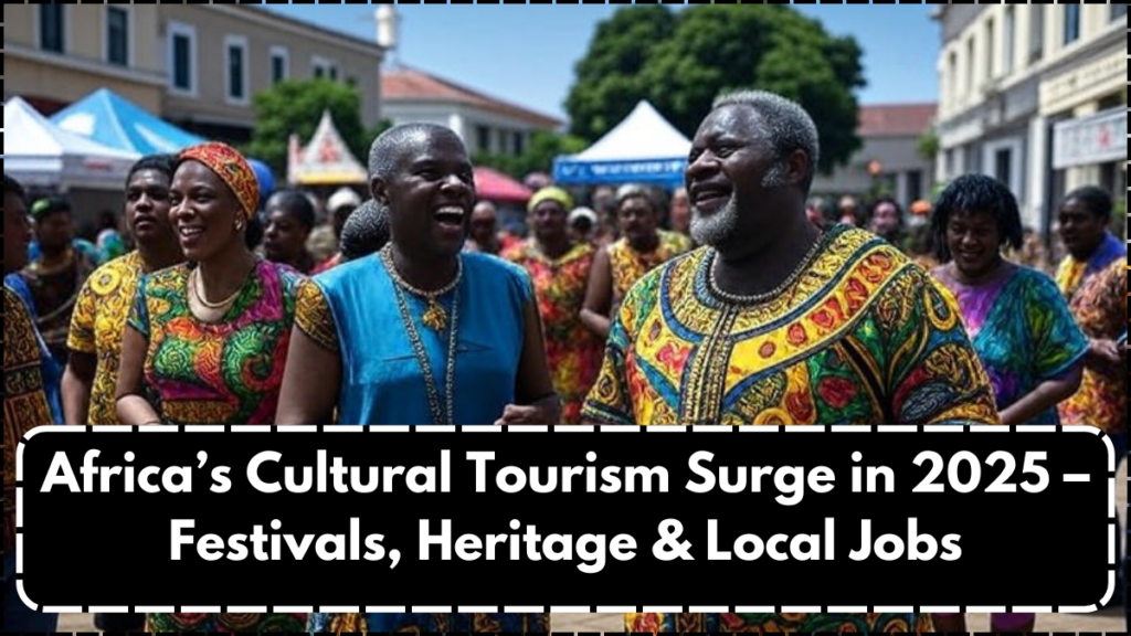 Africa’s Cultural Tourism Surge in 2025 – Festivals, Heritage & Local Jobs