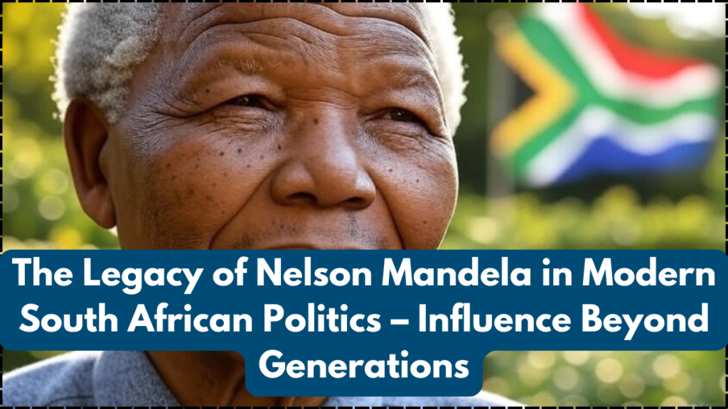 The Legacy of Nelson Mandela in Modern South African Politics – Influence Beyond Generations